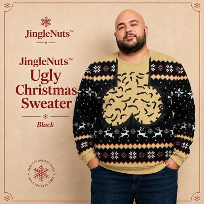 JingleNuts™ Funny Christmas Sweater